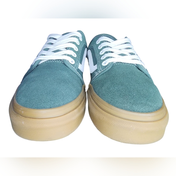 Vans Chukka Low 'Sidestripe - Jungle Green Gum', Mens 7/Womens 8.5 - Picture 4 of 10